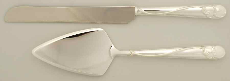 Forevermore (Silverplate Hollowware) 2 Piece Dessert Set (PISSO & CAK) by Lenox-1