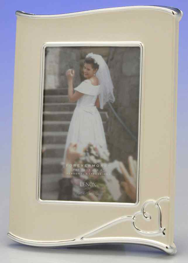 Forevermore (Silverplate Hollowware) Frame-Holds 4" X 6" Picture by Lenox-1