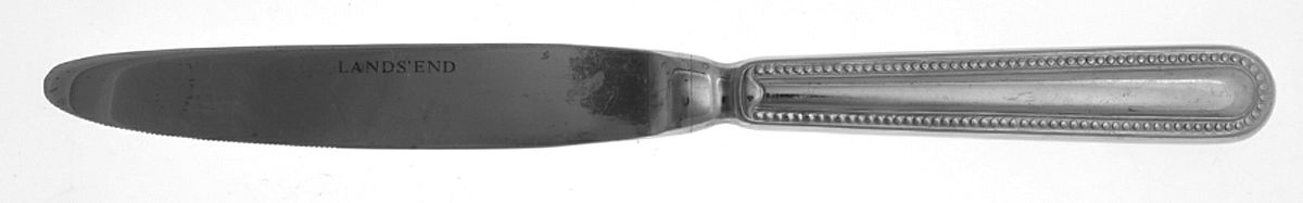 Portsmouth Beaded (Stainless) Modern Hollow Knife by Lands' End-1