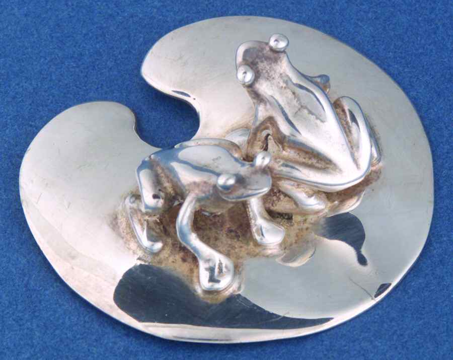 Silverplate Hollowware Paperweight by Los Castillo-1