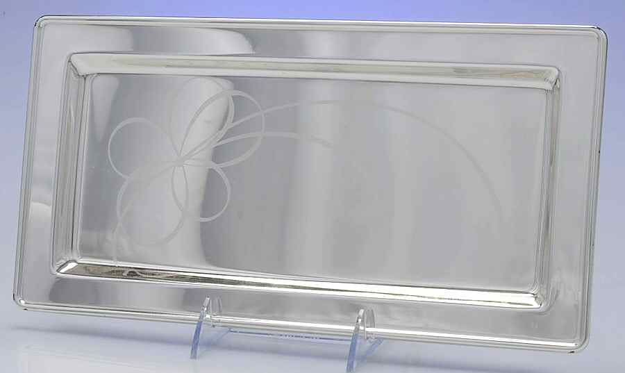 Belle Boulevard (SIlverplate, Hollowware) 13" Bread Tray by Lenox-1