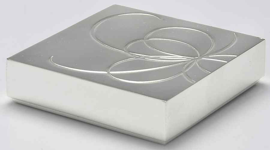Belle Boulevard (SIlverplate, Hollowware) Lid for Vanity Box by Lenox-1