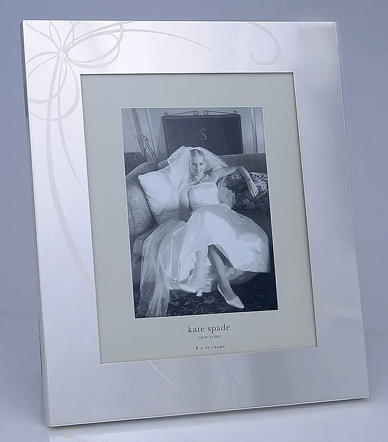 Belle Boulevard (SIlverplate, Hollowware) Frame Holds 8" X 10" by Lenox-1