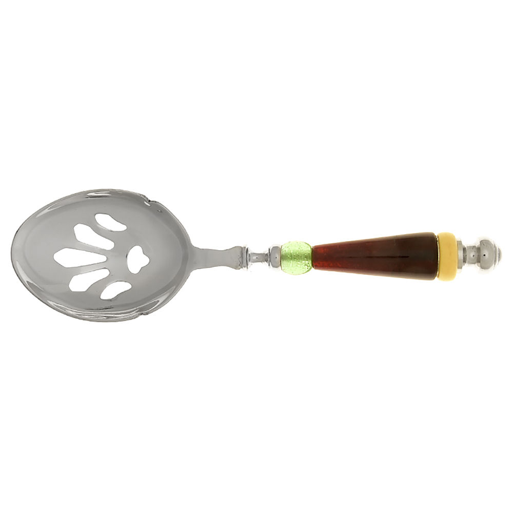 Holiday Gatherings (Stainless) Pierced Tablespoon (Serving Spoon) by Lenox-1