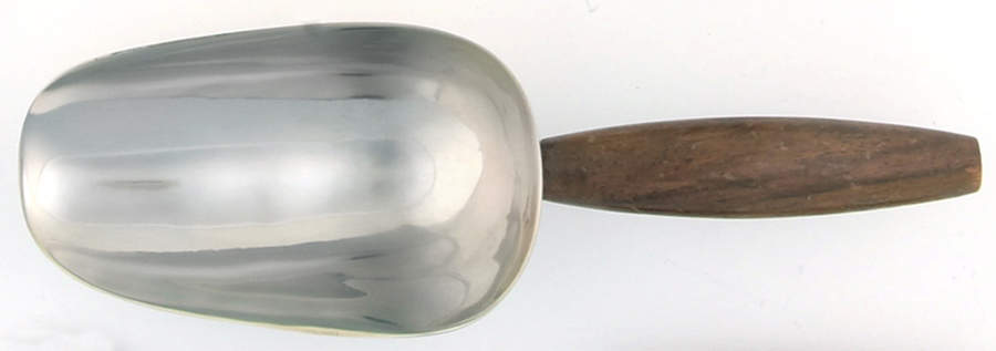 Tuscany Classics (Hollowware) Ice Scoop with Stainless Bowl & Wood Handle by Lenox-1