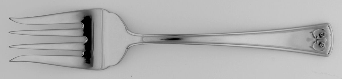 Autumn Legacy (Stainless) Large Solid Cold Meat Serving Fork by Lenox-1
