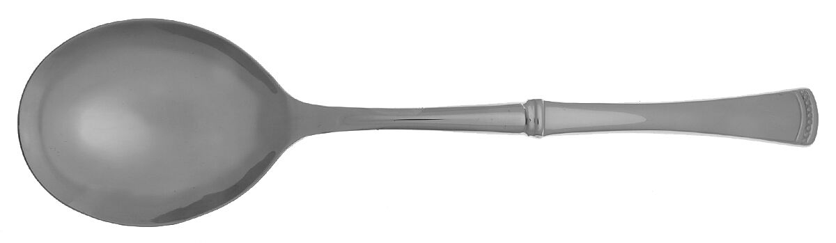 Portola (Stainless) Casserole Spoon with Smooth Stainless Bowl HC by Lenox-1