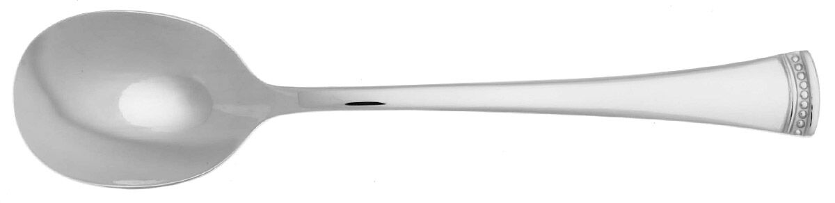 Portola (Stainless) Round Bowl Soup Spoon (Cream Soup) HC by Lenox-1