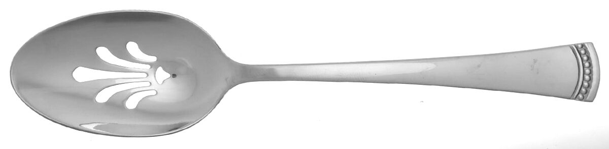 Portola (Stainless) Pierced Tablespoon (Serving Spoon) by Lenox-1