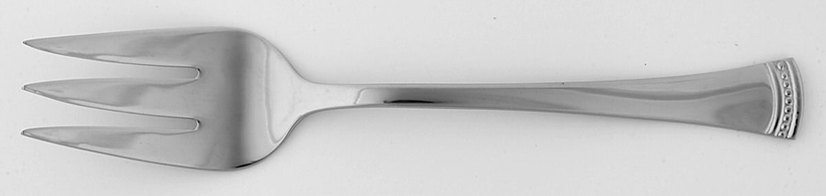 Portola (Stainless) Medium Solid Cold Meat Serving Fork by Lenox-1