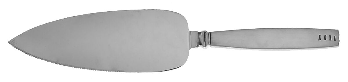 Zig Zag (Stainless) Pie and Cake Server with Stainless Blade HC by Lisa Jenks Flatware-1