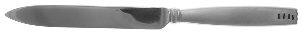 Zig Zag (Stainless) New French Hollow Knife by Lisa Jenks Flatware-1