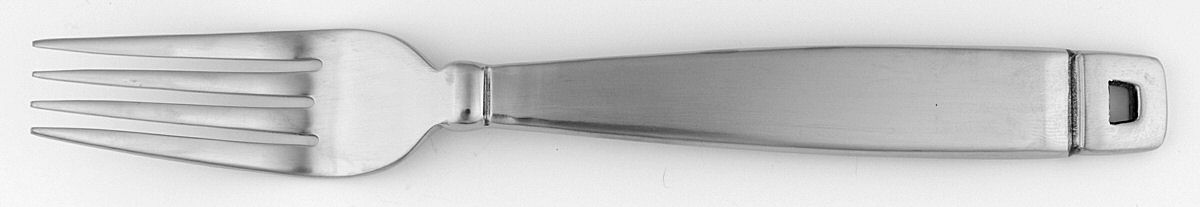 Notch (Stainless) Fork by Lisa Jenks Flatware-1