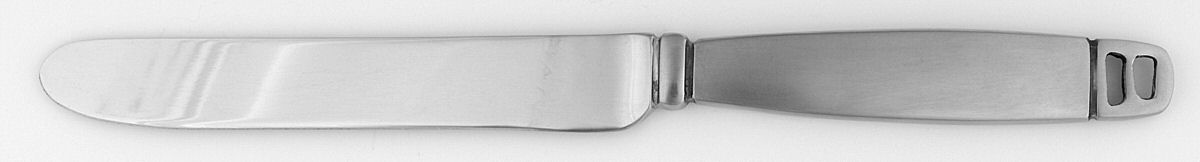 Notch (Stainless) New French Solid Knife by Lisa Jenks Flatware-1