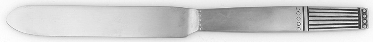 Pins (Stainless) New French Solid Knife by Lisa Jenks Flatware-1