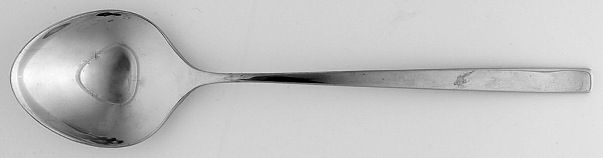 LGS5 (Stainless) Solid Serving Spoon by Lagostina-1