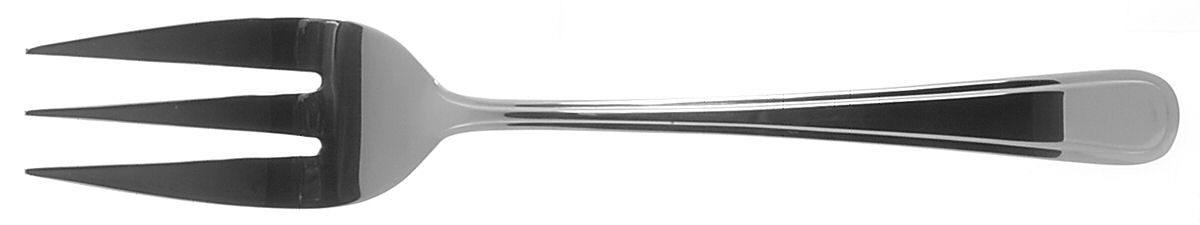 Marina (Stainless) Medium Solid Cold Meat Serving Fork by Lagostina-1