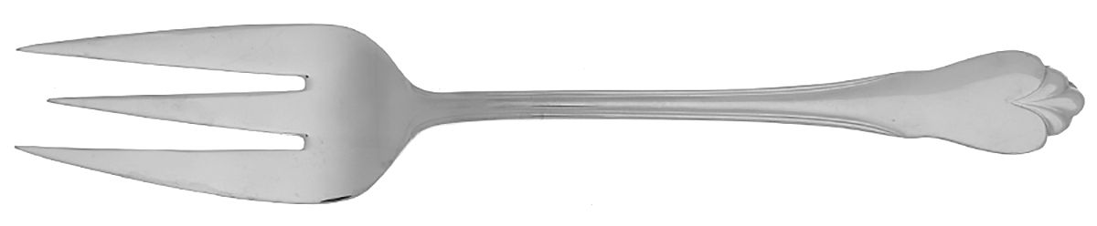 Enigma (Stainless) Medium Solid Cold Meat Serving Fork by Lagostina-1