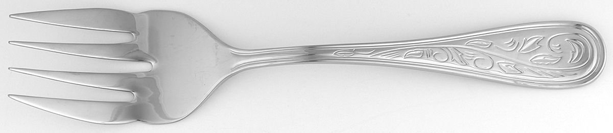 Romance (Stainless) Medium Solid Cold Meat Serving Fork by Ralph Lauren Flatware-1