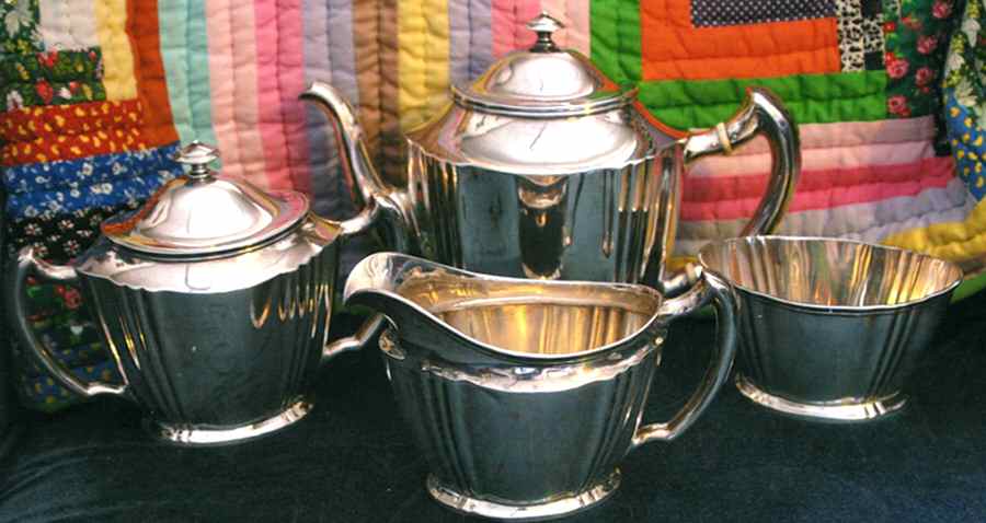 2437 (Sterling, Hollowware) Tea Pot by Lebkuecher & Co-1