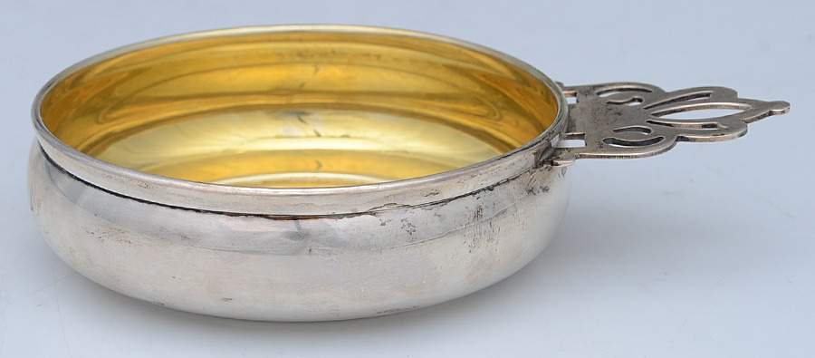 191 (Sterling, Hollowware) Sterling Porringer by Lunt Silver-1