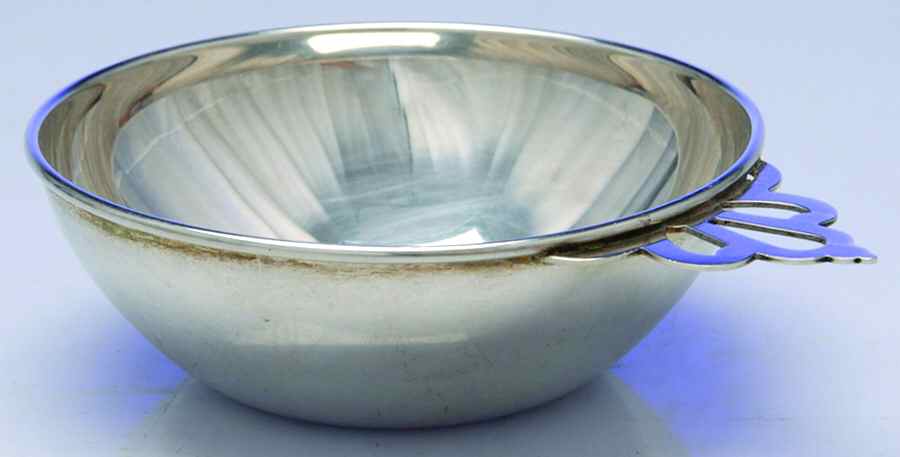 1940 (Sterling, Hollowware) Baby Porringer by Lullaby-1