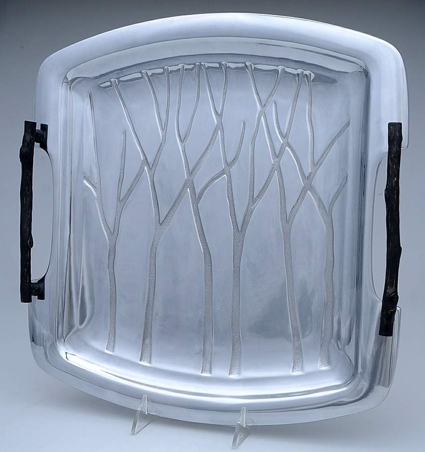 Park City (Hollowware) Large Square Tray by Lenox-1