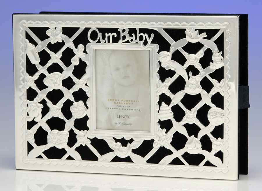 Our Baby (Silverplate, Hollowware) Photo Album by Lenox-1