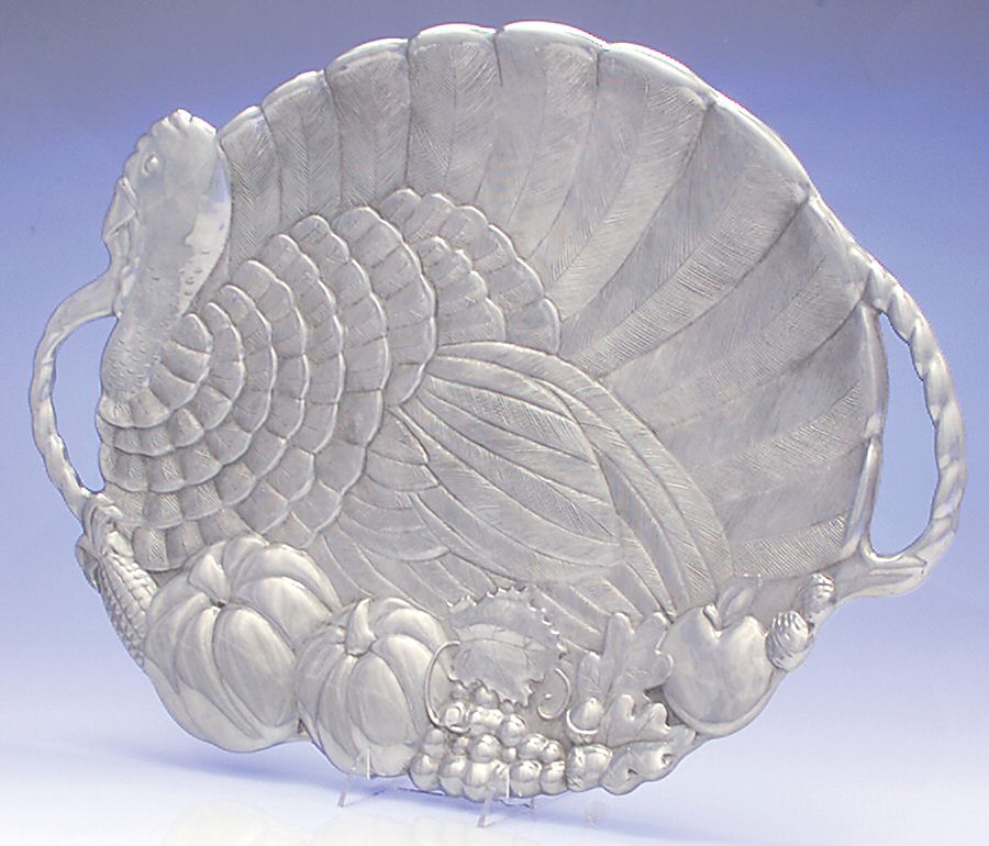 Americana (Hollowware) 24" Oval Turkey Serving Platter by Lenox-1