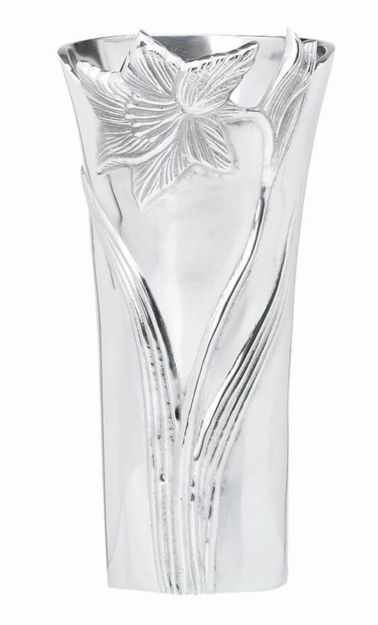 Flora (Hollowware, Aluminum) Large Vase by Lenox-1