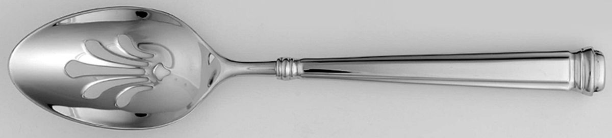 Abington Square (Stainless) Pierced Tablespoon (Serving Spoon) by Lenox-1
