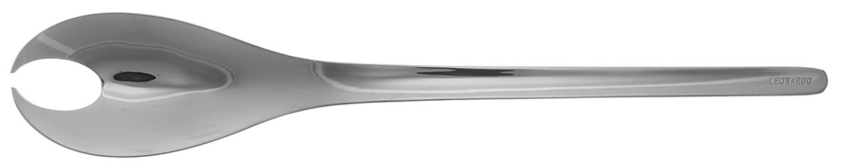 LDN1 (Stainless) Solid Salad Serving Fork by Leonardo-1