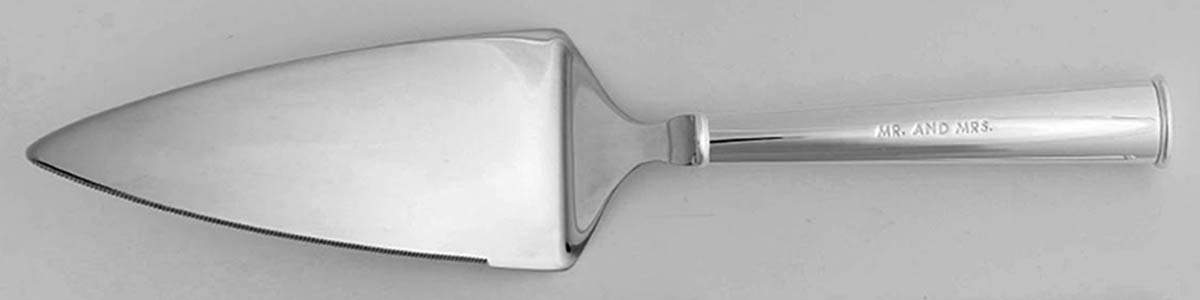 Darling Point (Silverplate, Hollowware) Cake Server with Stainless Blade by Lenox-1
