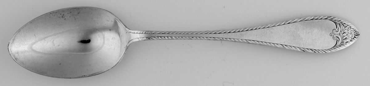 LUS41 (Sterling) Dessert/Oval Soup Spoon by Lunt Silver-1