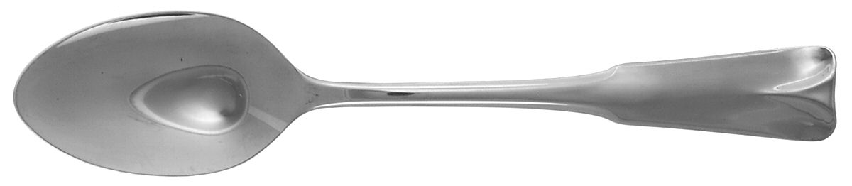 Modern Classic (Stainless, 1980, All Glossy) Place/Oval Soup Spoon by Lunt Silver-1