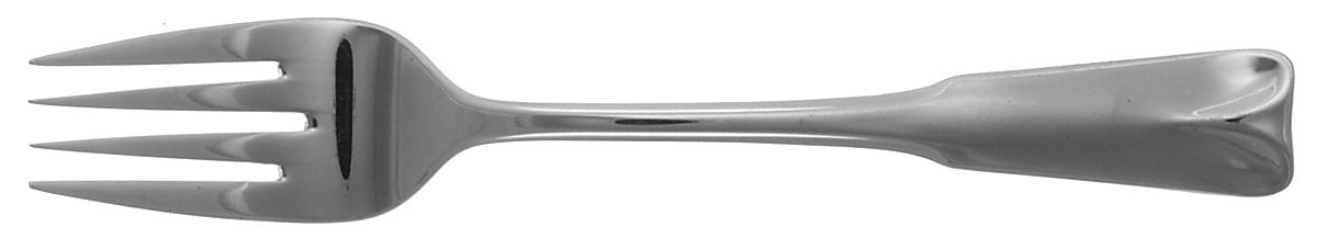 Modern Classic (Stainless, 1980, All Glossy) Individual Salad Fork by Lunt Silver-1