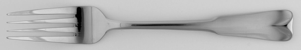 Modern Classic (Stainless, 1980, All Glossy) Fork by Lunt Silver-1