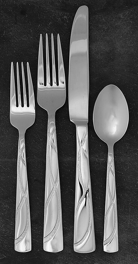 Vibe (Stainless) 4 Piece Place Setting by Lenox-1