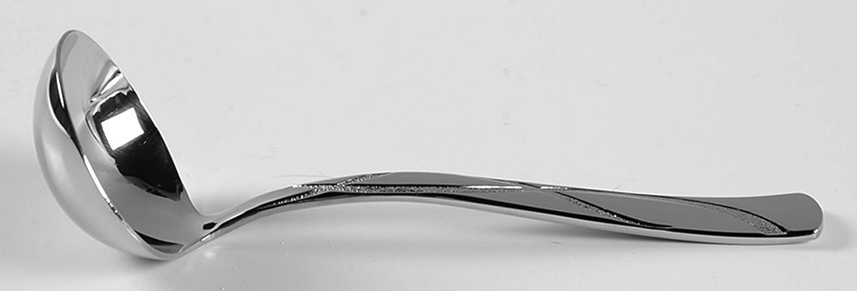 Vibe (Stainless) Solid Gravy Ladle by Lenox-1