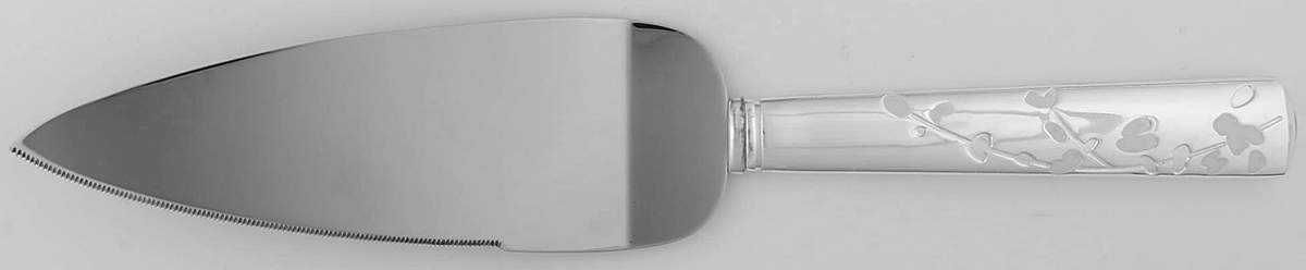 Gardner Street (Silverplate, Hollowware) Cake Server with Stainless Blade by Lenox-1