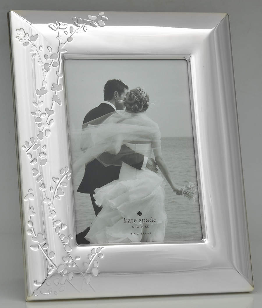 Gardner Street (Silverplate, Hollowware) 5" X 7" Picture Frame by Lenox-1