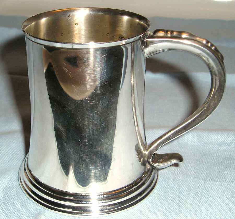 C-203 (Silverplate, Hollowware) Tankard by Lunt Silver-1