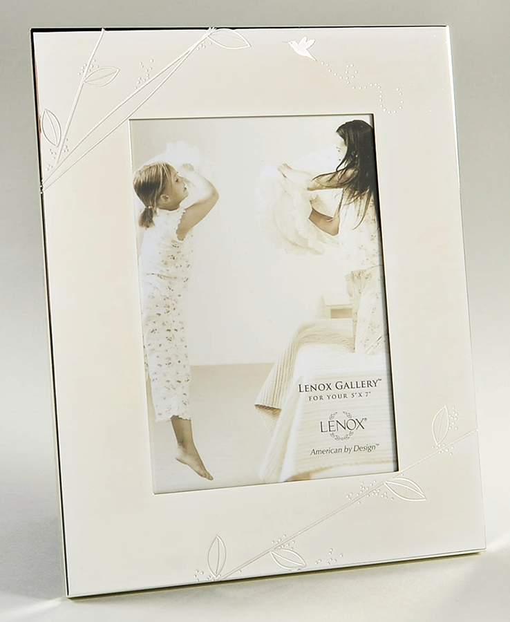 Platinum Song (Silverplate, Hollowware) 5" X 7" Picture Frame by Lenox-1