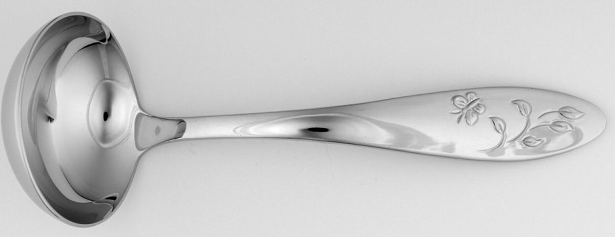 Butterfly Meadow-2009 (Stainless) Solid Gravy Ladle by Lenox-1