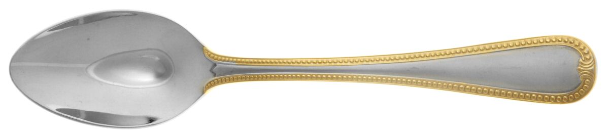 Vintage Jewel Gold (Stainless, Gold Accent) Place/Oval Soup Spoon by Lenox-1