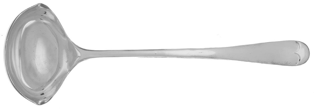 LEO16 (Silverplate) Punch Ladle Solid Piece by Leonard Silver Mfg Co-1