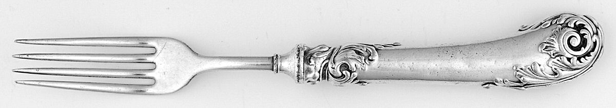 LFC14 (Silverplate) Hollow Handle Fork by Landers, Frary & Clark-1