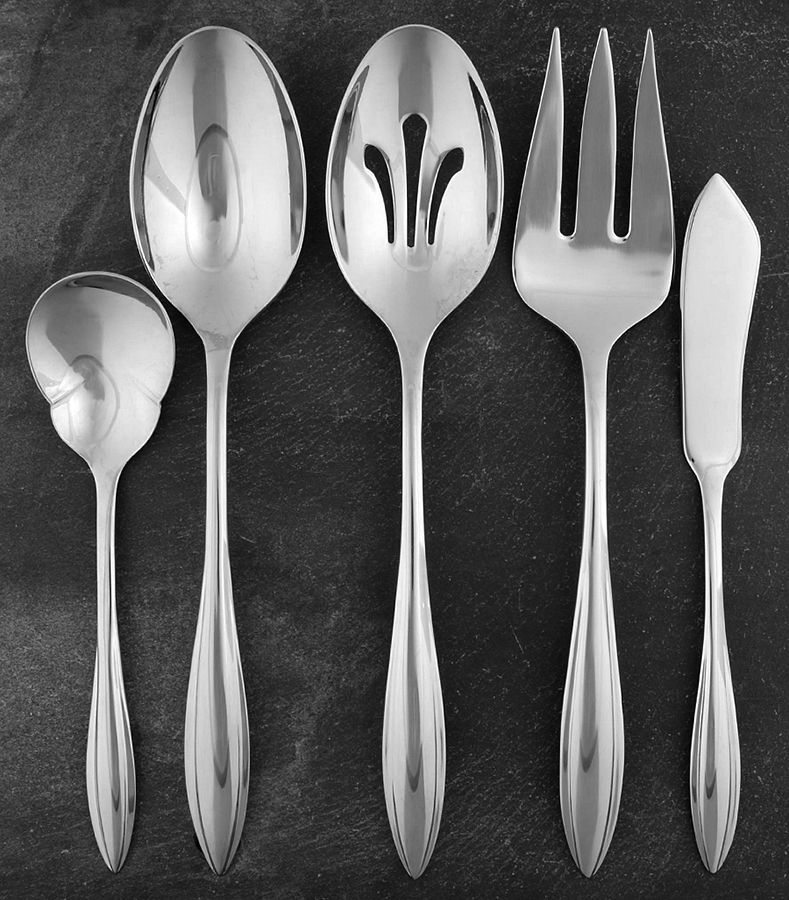 Sculpt (Stainless) 5 Piece Hostess Set by Lenox-1
