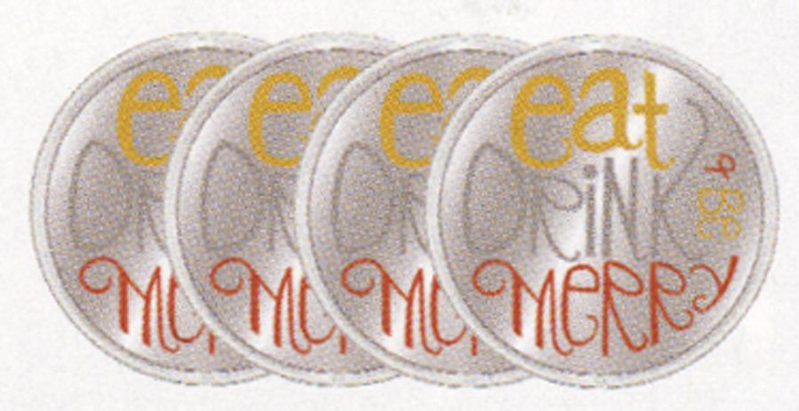 Eat Drink Be Merry (Hollowware, Other) Coaster by Lenox-1