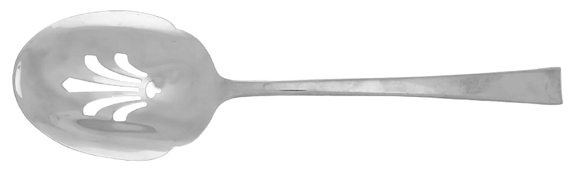Largo (Stainless) Pierced Solid Serving Spoon by Lenox-1
